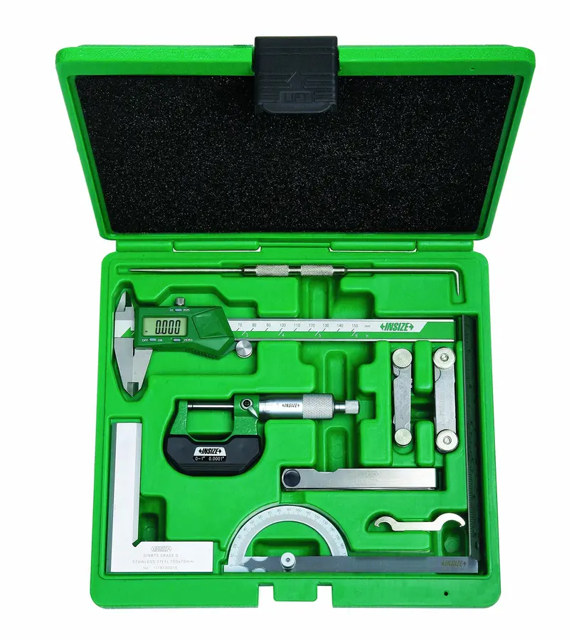 INSIZE 5091-E 9-Piece Precision Measuring Tool Kit