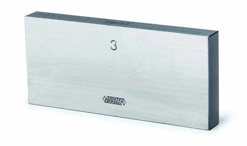 INSIZE Grade AS-2 Steel Gage Block – 1″ Size, Calibration-Grade Accuracy