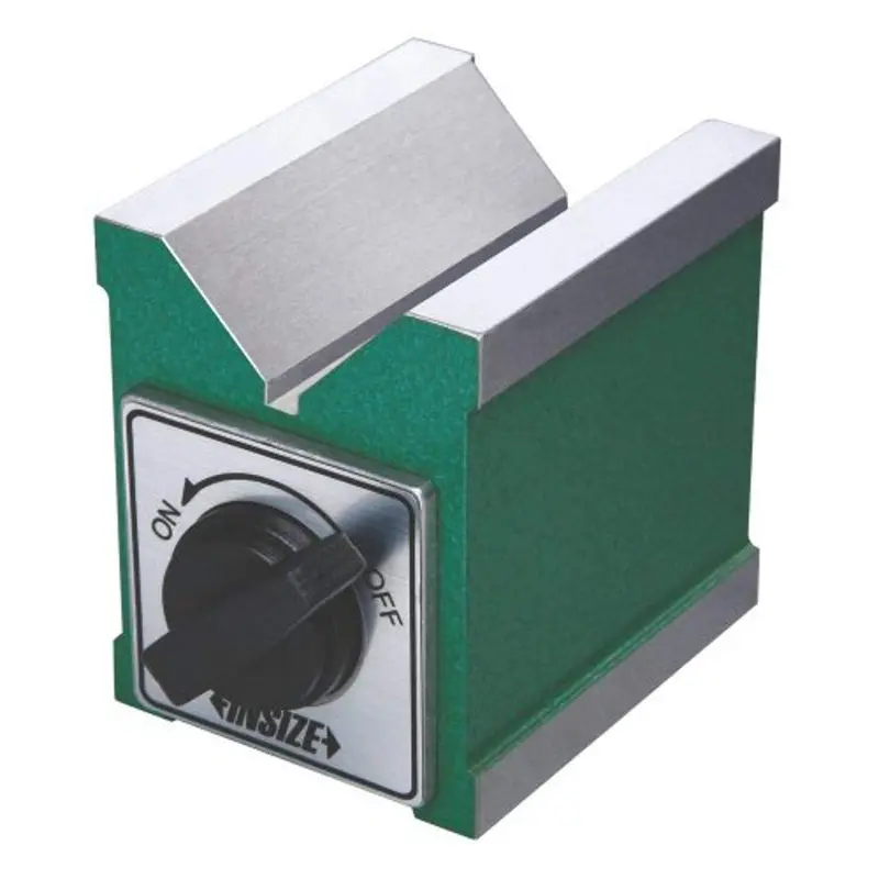 INSIZE Magnetic V-Block – 2.8×2.4×2.9-Inch Workholding Fixture