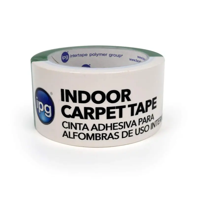 IPG Double-Sided Indoor Carpet Tape – 1.88″ x 10 Yard Roll for Secure, Low-Profile Rug Anchoring
