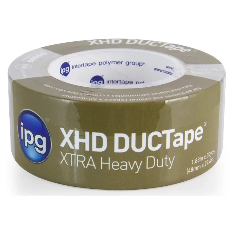 IPG XHD Extra Heavy-Duty Silver Duct Tape – 1.88″ x 30 Yards