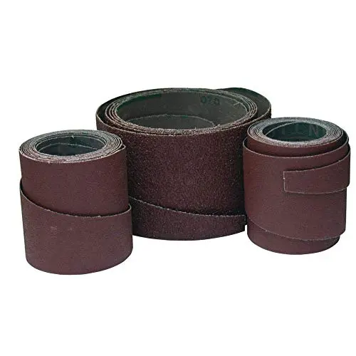 JET 80-Grit Sandpaper Sheets – Compatible with 22-44 Sanders (3-Pack)