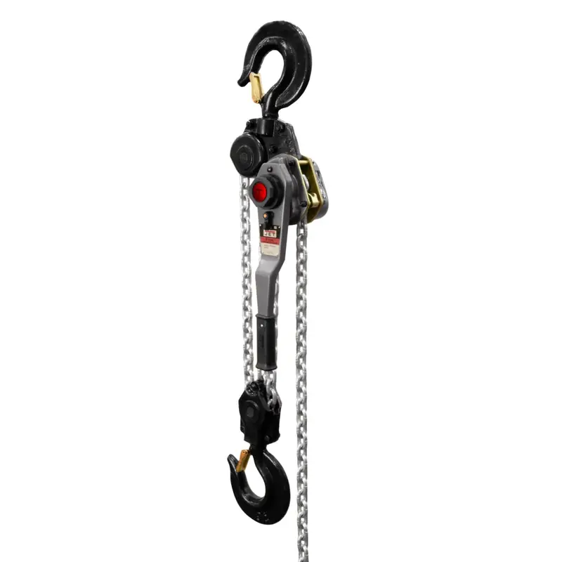 JET 9-Ton Lever Hoist – 5-Foot Lift Height with Built-In Overload Protection