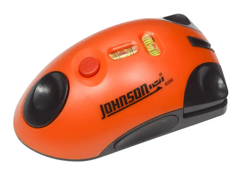Johnson 9250 Laser Mouse Locator – 30-Foot Indoor Range, Bright Orange Housing