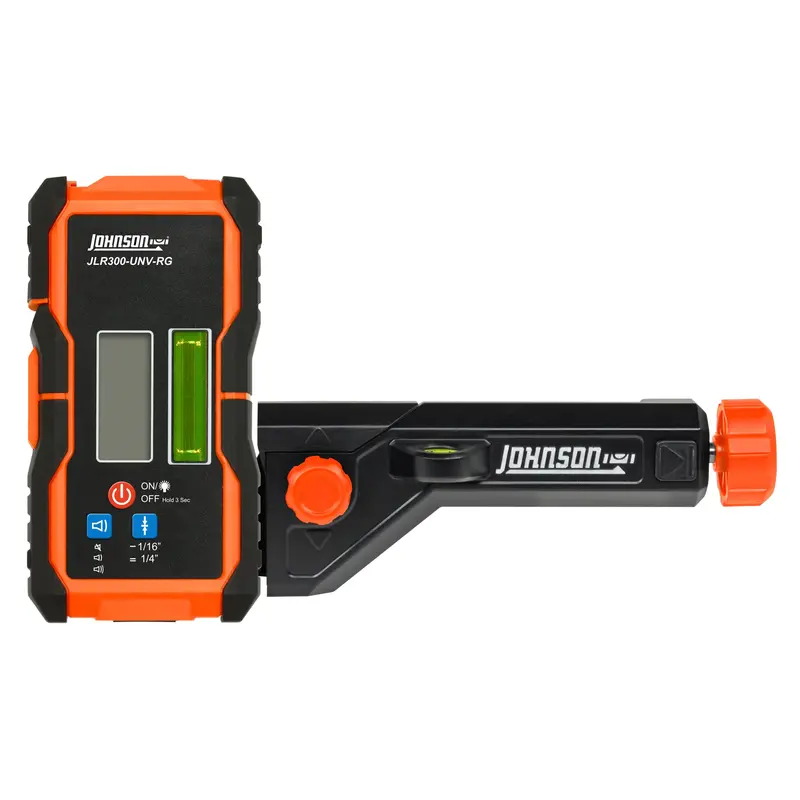 Johnson JLR300-UNV-RG Dual-Sided Laser Detector – Green & Red Compatibility, Magnetic Mount