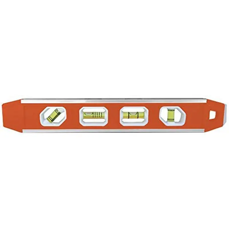 Johnson Magnetic Torpedo Level – 12-Inch Aluminum with Red Coating