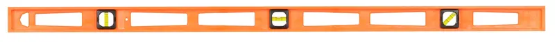 Johnson Structo-Cast Plastic I-Beam Level – 48-Inch, Triple-Vial Design