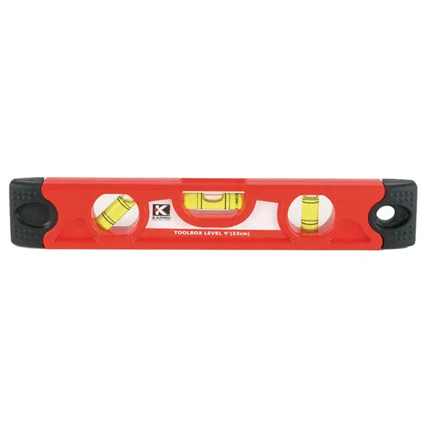 Kapro 227-08D 9-Inch Magnetic Torpedo Level with V-Groove for Pipes and Fasteners