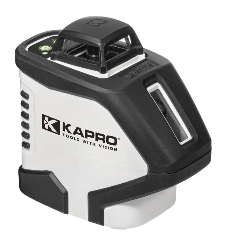 Kapro KA962G Green 3-Beam Cross Line Laser Level – 360° Rotary Alignment Tool (Refurbished/Scratched)