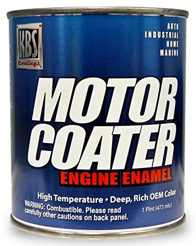 KBS AMC Engine Blue Motor Coater – 1-Pint Retro Engine Paint (1973–1981)
