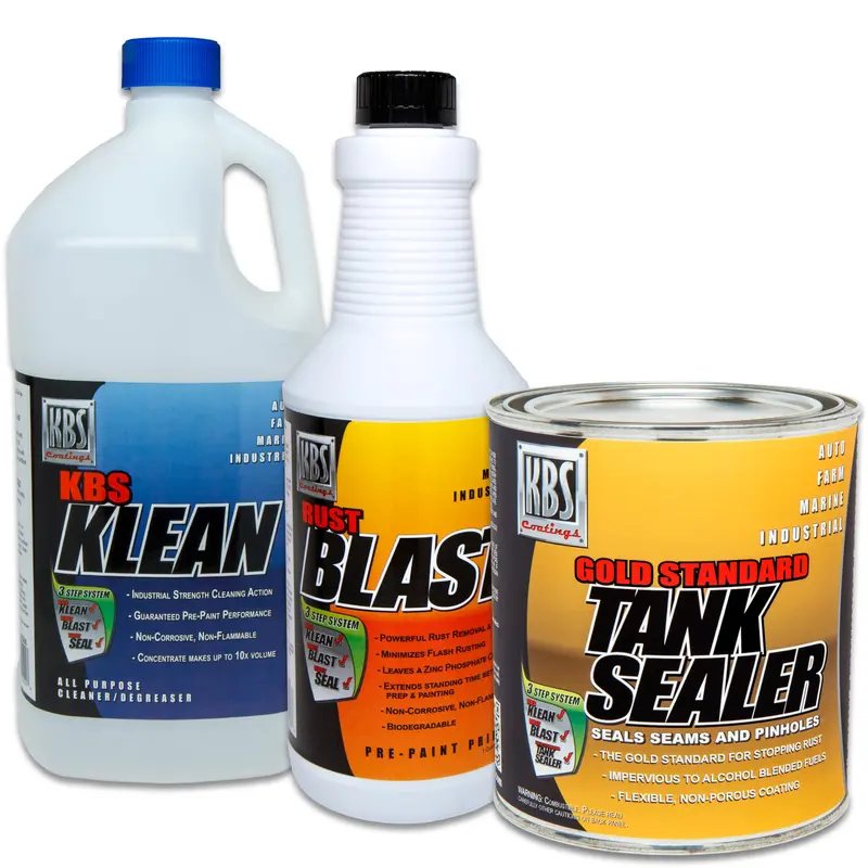 KBS Auto Fuel Tank Sealer Kit – 53000 System for Tanks up to 25 Gallons
