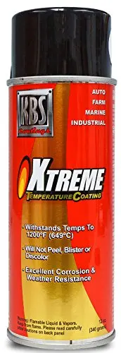 KBS Cast Iron Grey Xtreme Temperature Coating – 12 fl oz High-Heat Resin