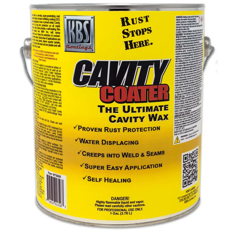 KBS Cavity Coater – 1-Gallon Rust-Inhibiting Spray for Automotive and Industrial Use
