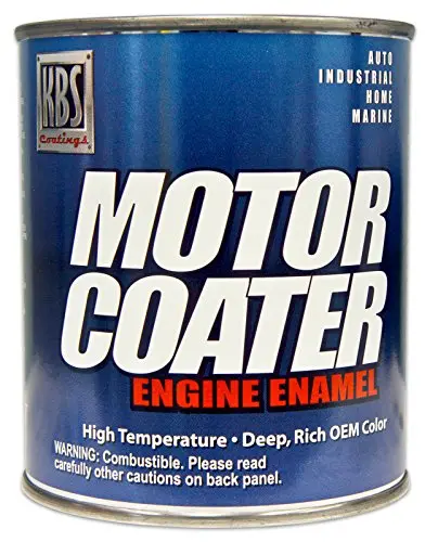 KBS Old Cummins Gold Motor Coater – 1-Quart Heat-Resistant Vintage Engine Finish