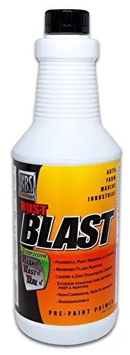 KBS RustBlast Rust Remover – 1-Quart Industrial-Strength Surface Preparation Formula