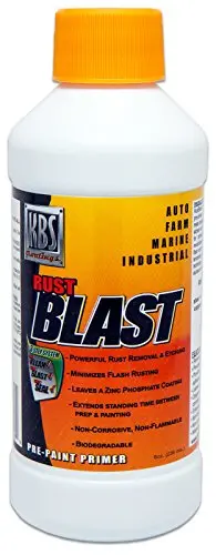 KBS RustBlast Rust Remover – 8 fl oz Fast-Acting Surface Prep Solution