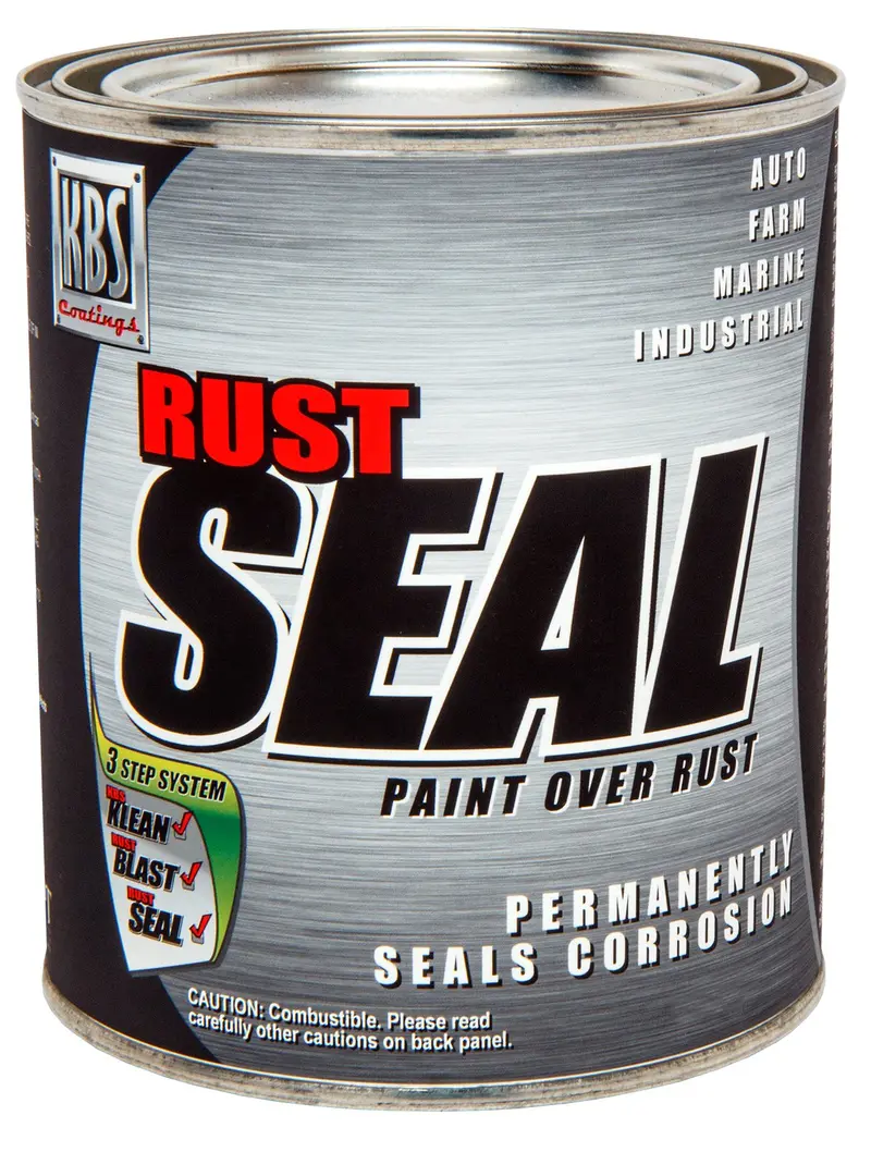 KBS RustSeal Safety Green Protective Coating – 1-Gallon Can, Covers Up to 200 Sq Ft (4507)