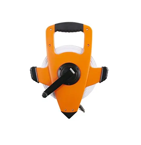 Keson OTR18200 200-Foot Open-Reel Fiberglass Tape Measure – ft./in./1/8″ Graduations