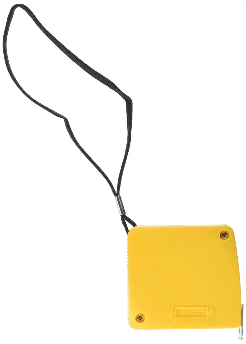 Keson PR2M Pocket Rod Tap – 2-Meter Metric Measuring Rod with Hook End and Dual-Scale Graduations
