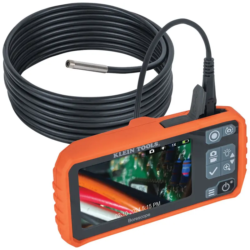 Klein ET17 Digital Borescope with Utility Inspection Camera