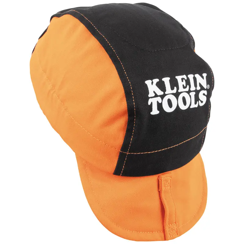 Klein Flame-Resistant Welding Cap – FR Cotton Safety Hat for Arc Flash Protection