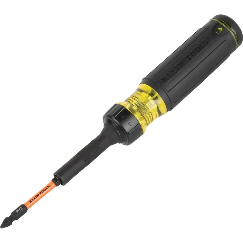 Klein Tools 32313HD 13-in-1 Ratcheting Impact-Screwdriver for High-Torque Applications