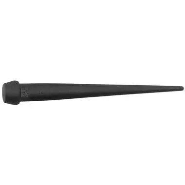 Klein Tools 3256 Broad-Head Bull Pin: Forged USA-Made Heat-Treated Steel Tool with Black Finish, 1-1/16″ Length