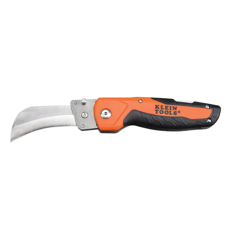 Klein Tools 44218 Cable Skinning Utility Knife – Replaceable Blade, Precision Edge for Jacket Removal