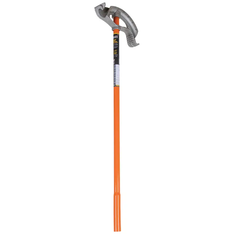 Klein Tools 51607 Aluminum EMT Conduit Bender Kit with Adjustable Angle Setter (3/4-Inch)