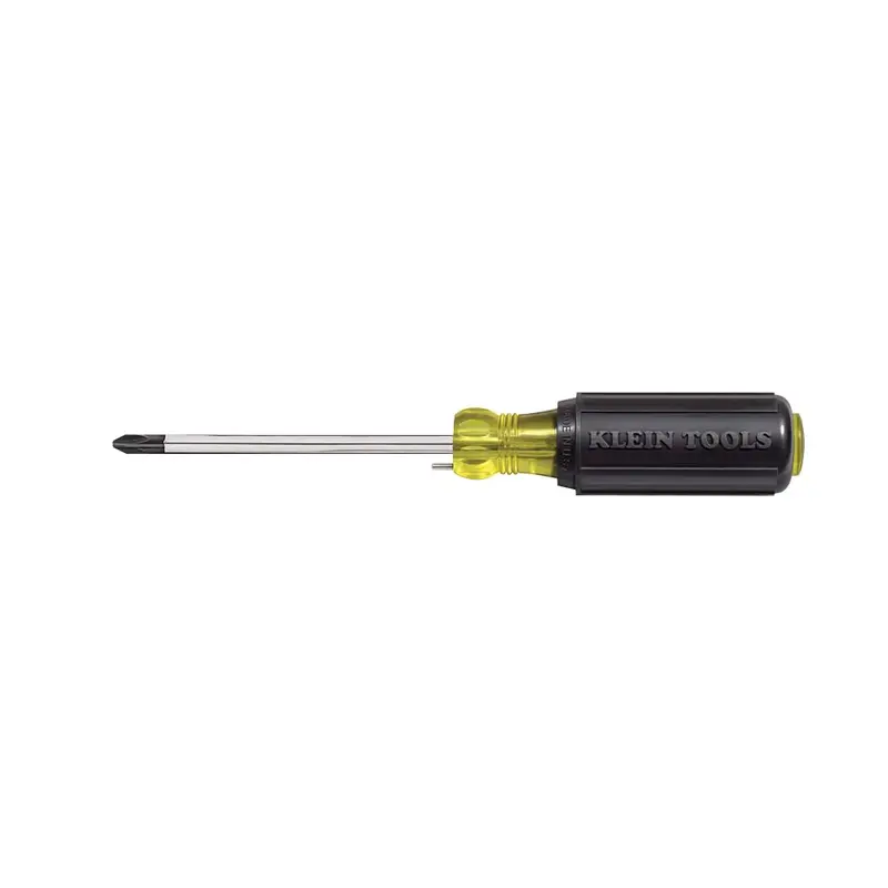 Klein Tools 603-4B #2 Phillips Wire-Bending Screwdriver with Reinforced Tip