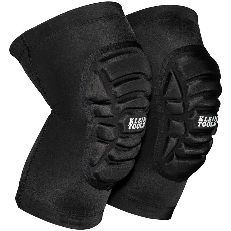 Klein Tools 60492 Lightweight Knee Pad Sleeves – Breathable Fabric, Medium/Large Fit