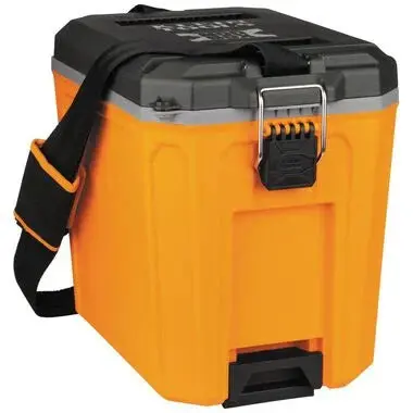 Klein Tools 62204MB MODbox 17-Qt Insulated Cooler – 30-Hour Cold Retention, Fits 24 Cans, Compatible with MODbox Workstation