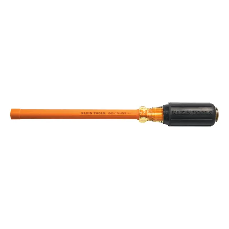 Klein Tools 646-1/4M 6-Inch Magnetic Nut Driver — 1/4-Inch Tip
