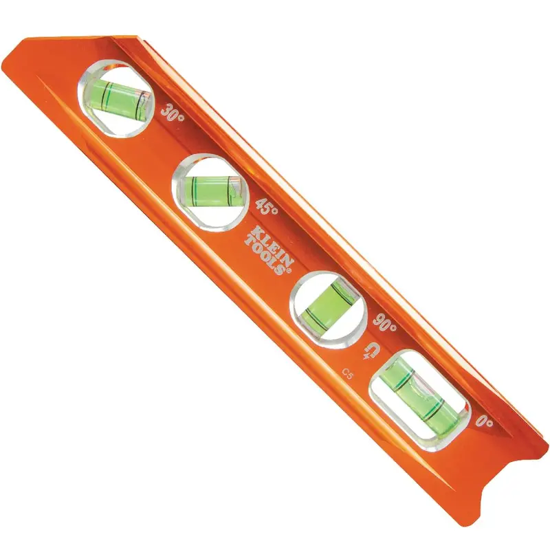 Klein Tools 935RB Magnetic Torpedo Level with Rare-Earth Magnet