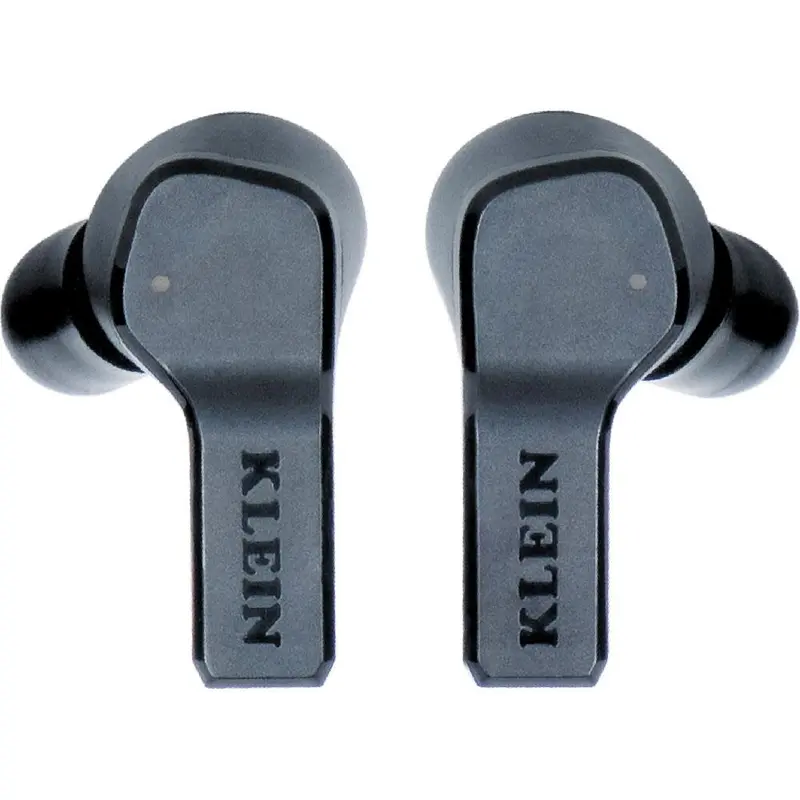 Klein Tools AESEB1S Smart Safety Earbuds – True Wireless with Situational Awareness, 26dB NRR & 30-Hour Runtime
