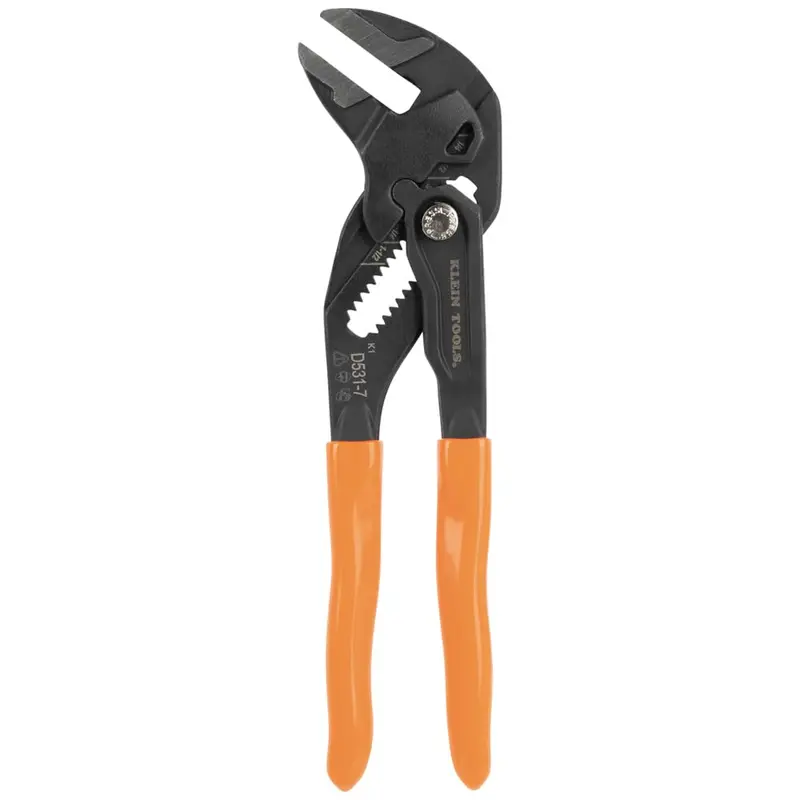 Klein Tools D5317 7-Inch Compact Plier Wrench for Confined Work Areas