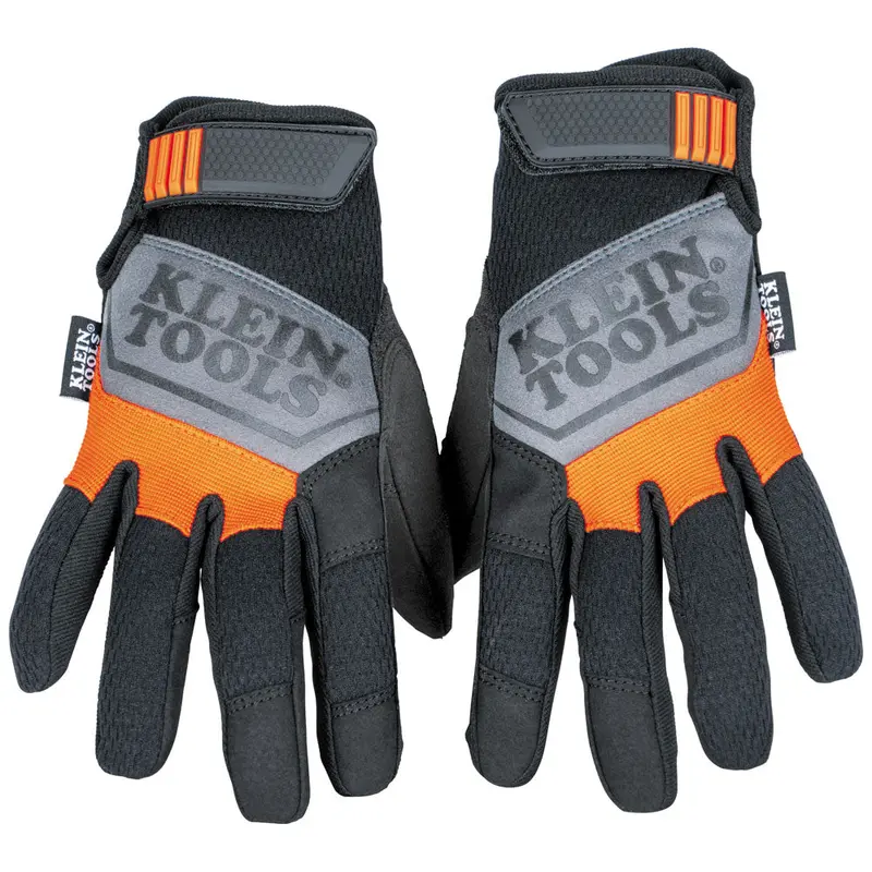 Klein Tools General Purpose Work Gloves – Large Size, Durable Grip