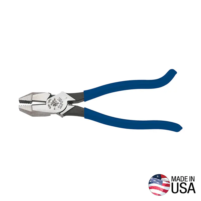 Klein Tools High-Leverage Ironworker Pliers – 9-Inch Multi-Function Tool
