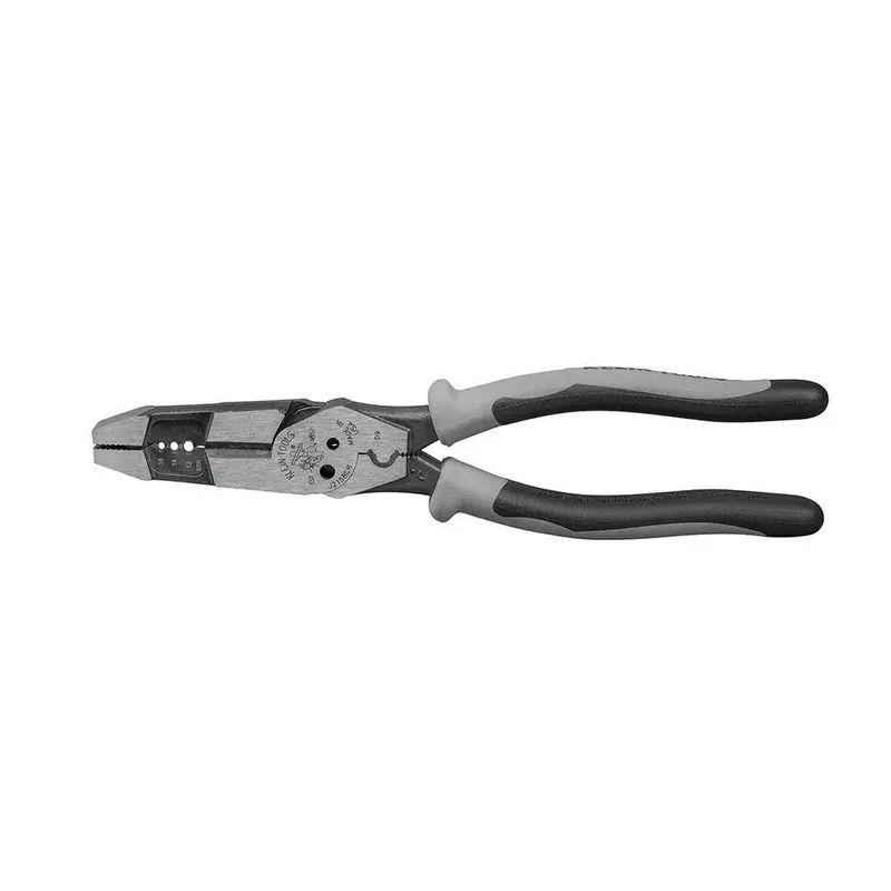 Klein Tools J215-8CR Hybrid Multitool Pliers – Crimper, Stripper, Shear & Twister in One Compact Tool