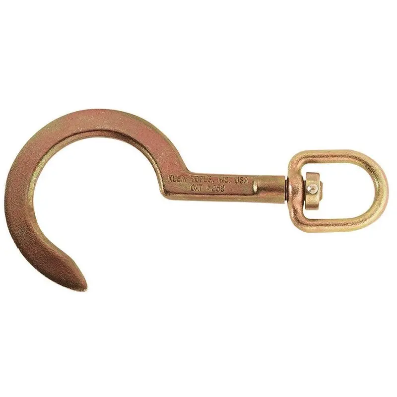 Klein Tools Swivel Anchor Hook – Heavy-Duty, USA-Made Hardware Accessory