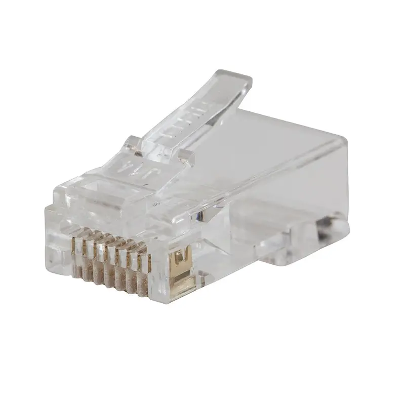 Klein Tools VDV826-728 Pass-Through RJ45 CAT5e Modular Data Plugs – Pack of 10