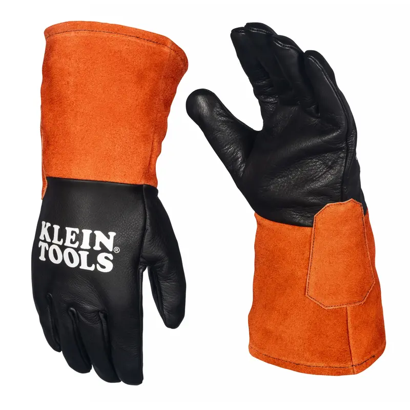 Klein X-Large TIG Welding Gloves – Precision-Fit, High-Heat-Resistance Gloves for Tungsten Inert Gas Work
