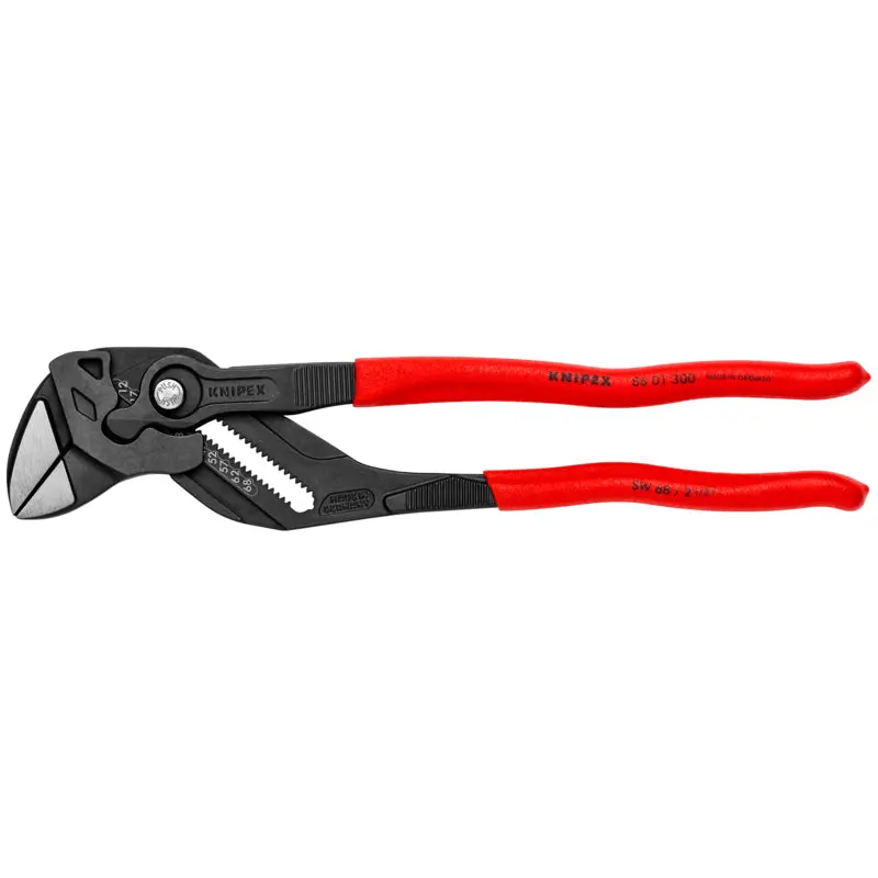 KNIPEX 12-Inch Black-Finished Adjustable Pliers Wrench
