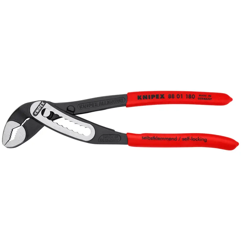 KNIPEX 7.25-Inch Alligator-Style Adjustable Water Pump Pliers