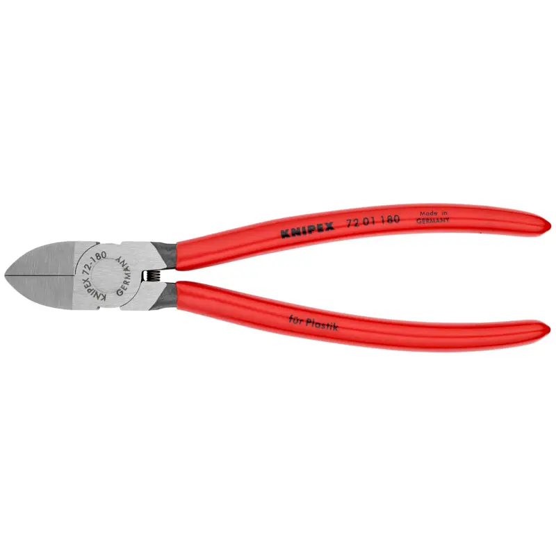 KNIPEX 7.25-Inch Diagonal Pliers for Flush-Cutting Plastics