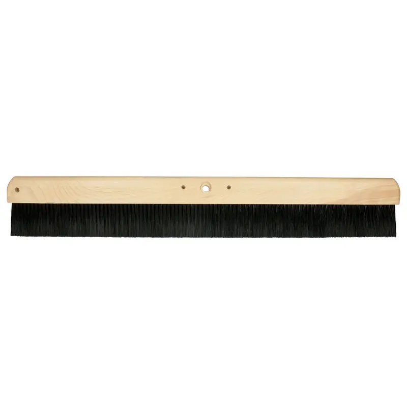 Kraft Tool CC188-01 48-Inch Wood-Handle Concrete Broom – Heavy-Duty Surface Texturing Tool