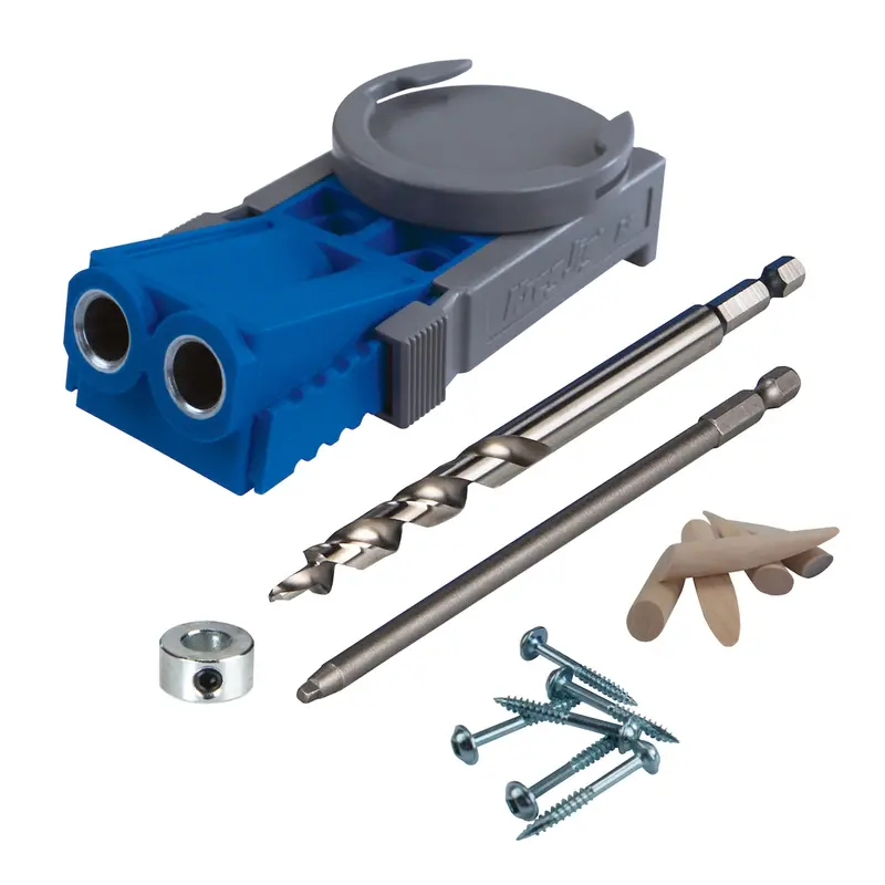 Kreg R3 Jr. Pocket-Hole Jig System — Portable, Adjustable for 1/2″–1-1/2″ Material Thickness