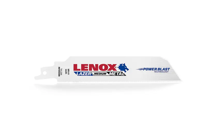 Lenox 201746118R Reciprocating Saw Blade – 6″ x 1″, 18 TPI, Universal Tooth Design