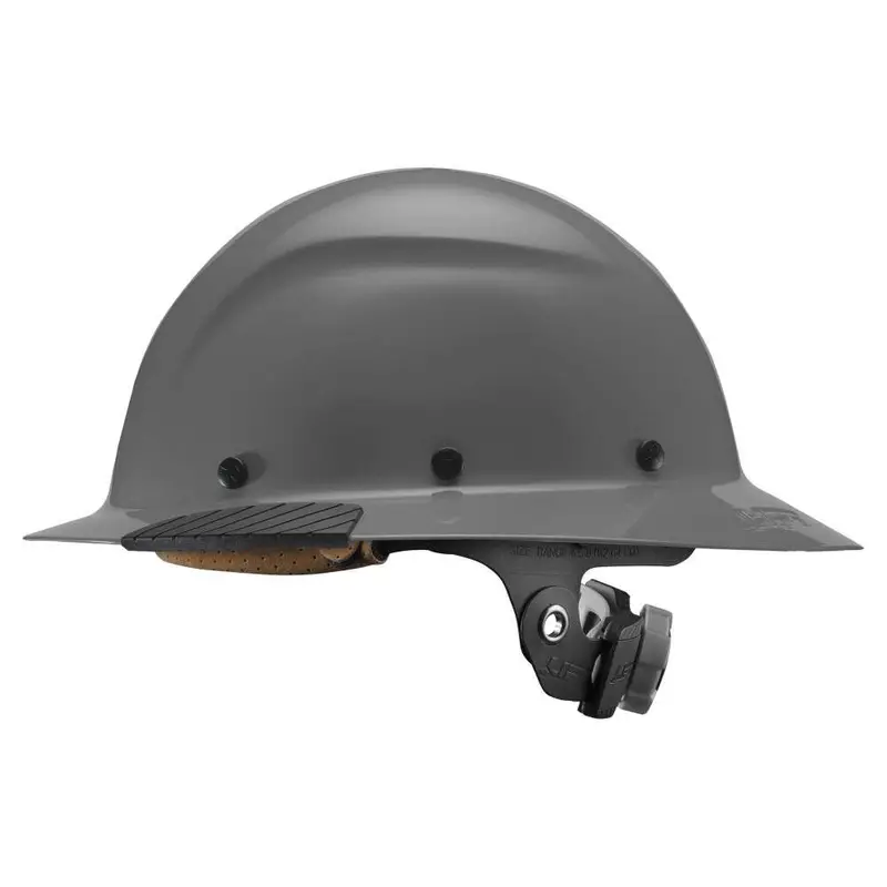 Lift Safety HDC-21GY DAX Full-Brim Hard Hat – Carbon Fiber Composite, Grey