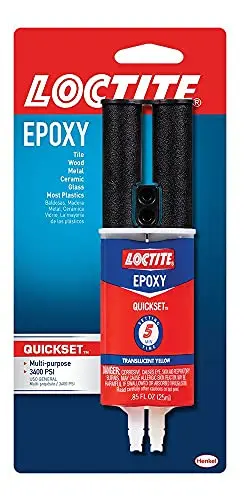 Loctite 1395391 Quick-Set Epoxy, 0.85 oz Two-Part Adhesive